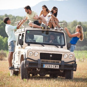 Visita a la finca con 4x4 + cata de vinos