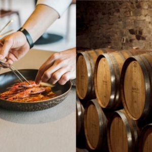 Visita amantes del vino + Menú degustación